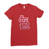 S red Ladies Fitted T-Shirt