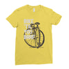 bike 'til you barf Ladies Fitted T-Shirt