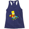 skate bart Racerback Tank
