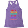 i am a mermaid unicorn kitten fairy princess Racerback Tank