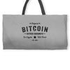 Bitcoin Satoshi Nakamoto In Crypto We Trust Weekender Totes