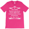 Dear Daddy, Thanks for Being my Dad Baby Boy Letter to Father T-Shirt