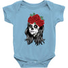 Skull Girl Baby Bodysuit
