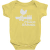 peace and music Baby Onesie