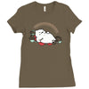tubbs the hutt Ladies Fitted T-Shirt