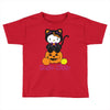 kitty halloween Toddler T-shirt