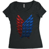 Titan Logo Women's Triblend Scoop T-shirt