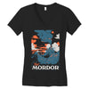 visit mordor Women's V-Neck T-Shirt