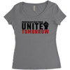 Procrastinators Unite Tomorrow Women's Triblend Scoop T-shirt