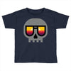 sunset skull Toddler T-shirt