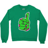zombie okay Crewneck Sweatshirt