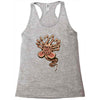 in space no one can hear you scream Racerback Tank