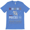 santa pisces christmas ugly t shirts T-Shirt