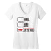 hall bad Women's V-Neck T-Shirt