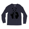gangster panda Long Sleeve Shirts