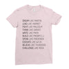 Dream Like Martin Ladies Fitted T-Shirt