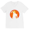 Goku Super Saiyan Dragon Ball 4 star V-Neck Tee