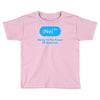 nerdy to the power of awesome Toddler T-shirt