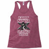 funny rfart ninja Racerback Tank