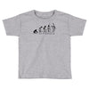 evolution of a guitarist Toddler T-shirt