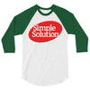 simpe solution 3/4 Sleeve Shirt