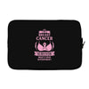 I am a Breast Cancer Survivor - What's Your Superpower? Laptop sleeve