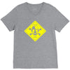 walter white danger toxic breaking bad inspired tee heisenberg meth V-Neck Tee