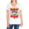 rad dog Ladies Curvy T-Shirt