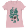 hul kat Ladies Fitted T-Shirt