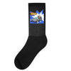 back to the future futurama dolorian Socks