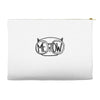meow cat Accessory Pouches