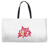 pizza slayer Weekender Totes