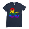 dungeons and dragons lgbtq Ladies Fitted T-Shirt