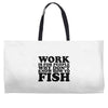 work is for people Weekender Totes