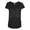 peaceful Maternity Scoop Neck T-shirt