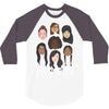 Women's March We are Human 3/4 Sleeve Shirt