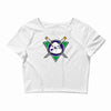 mighty leo Crop Top