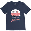 bitches with hitches V-Neck Tee