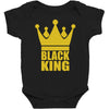 black king Baby Bodysuit