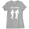 line dancing country music Ladies Fitted T-Shirt