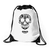 loco coco skul Drawstring Bags