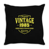 vintage 1985 Throw Pillow