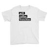 wifi, coffee, frenchies Youth Tee