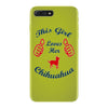 this girl love her chihuahua iPhone 7 Plus Case