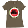 luke strikes Ladies Fitted T-Shirt