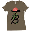 Tessa Brooks Rose Ladies Fitted T-Shirt