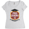 proud grandma of a 2018 graduate Women's Triblend Scoop T-shirt