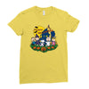 peanuts gang Ladies Fitted T-Shirt