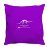 Brontosaurus Dinosaur shirt Inspired by Dustin from Stranger Things Throw Pillow