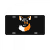 for fox sake License Plate